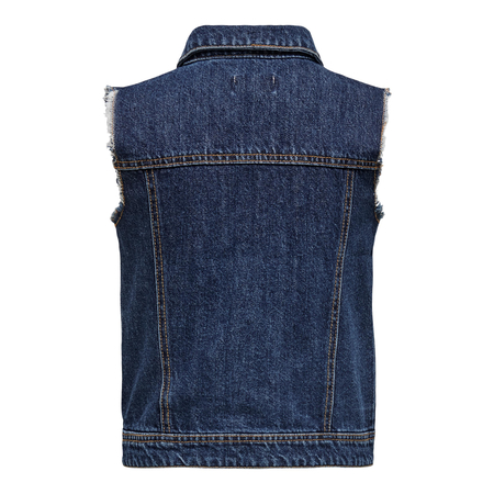 KIDS ONLY girls denim studded vest in blue 146