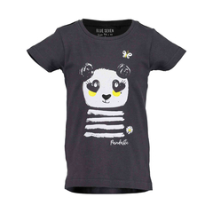 Blue Seven Mädchen kurzarm Shirt mit Panda Print
