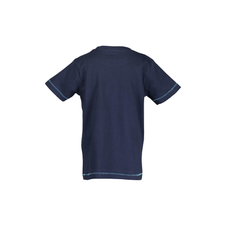 Blue Seven Jungen T-Shirt in dunkelblau Hai-Print