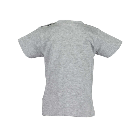 Blue Seven Unisex Kurzarm-Shirt grau mit Pandaprint 68