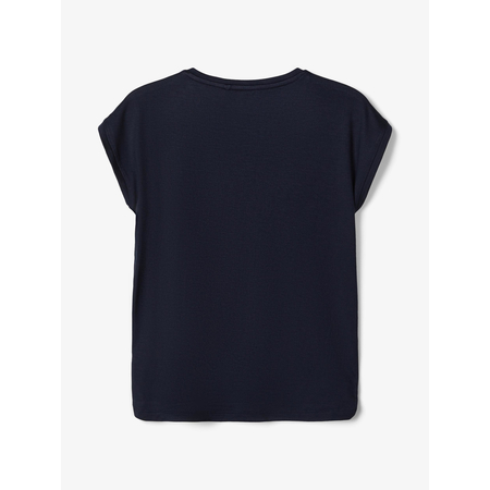 Name It girls summer shirt in blue sleeveless 122-128