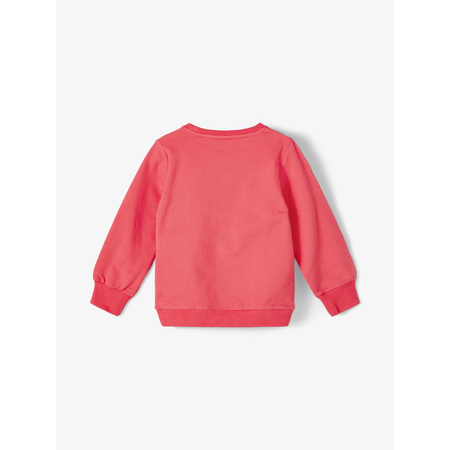 Name It girls long sleeve jumper in pink with print