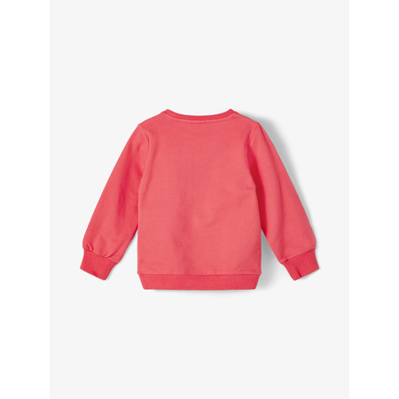 Name It girls long sleeve jumper in pink with print 80