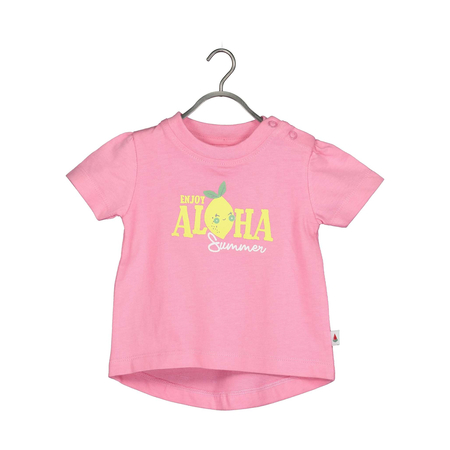Blue Seven baby t-shirt in pink with aloha print 62