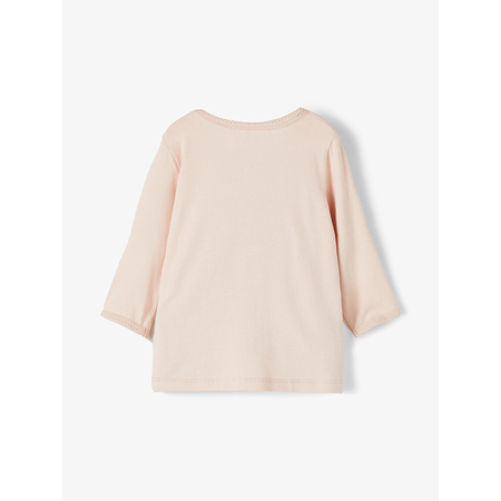 Name It girls long sleeve top with print Peach Whip 56