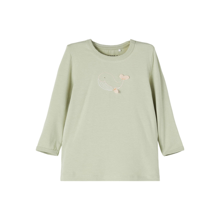 Name It girls long sleeve top with print Desert Sage 68