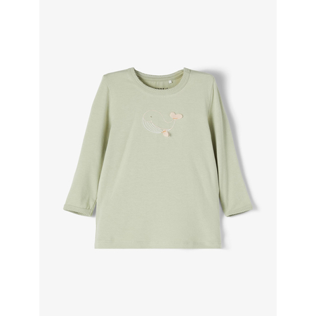 Name It girls long sleeve top with print Desert Sage 68