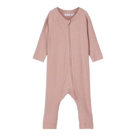 Name It girls romper suit in rip design made of organic cotton
