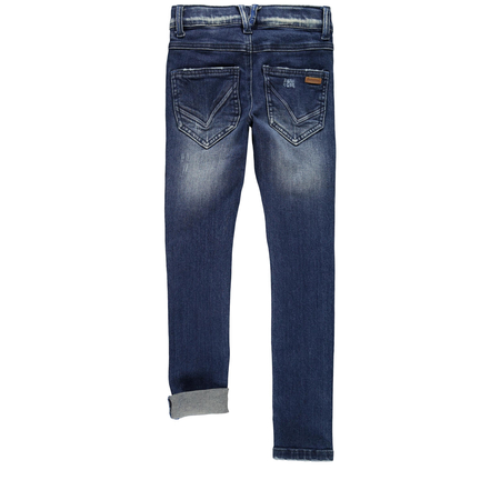 Name It Jungen Extra Slim Fit Jeans Stretch-Denim Dark Blue Denim 92