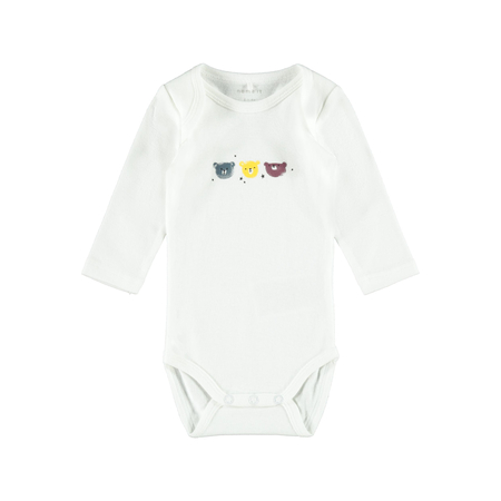 Name It boys three-pack bodysuits in organic cotton