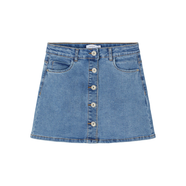 Name It Mädchen Rock aus Jeansstoff mit Taschen