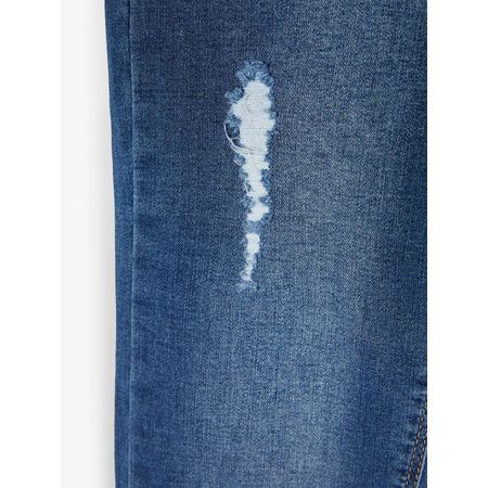 Name It Mdchen Denim-Jeans Hose hochtailliert Medium Blue Denim 134