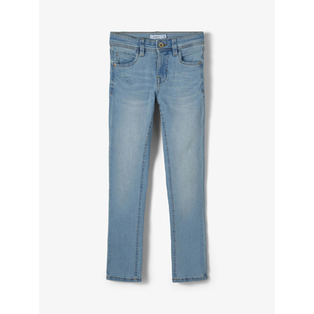 Name It Jungen Jeans aus Bio-Baumwolle in X-Slim Light Blue Denim 164