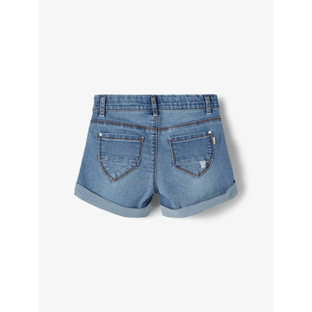Name It girls slim fit jeans with sequins Medium Blue Denim 116