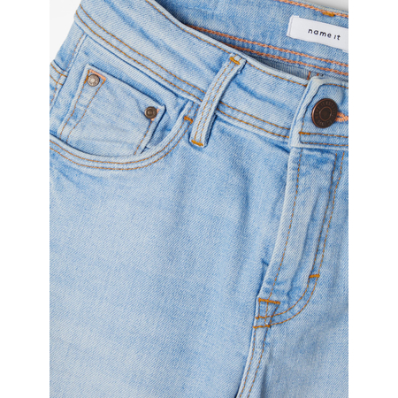 Name It girls classic jeans in organic cotton Light Blue Denim 140