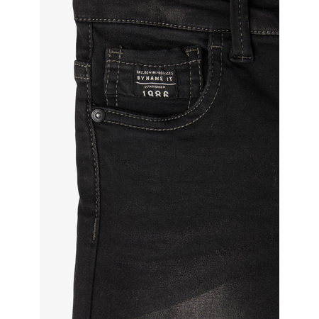Name It boys denim shorts short in 5-pocket style Black Denim-116