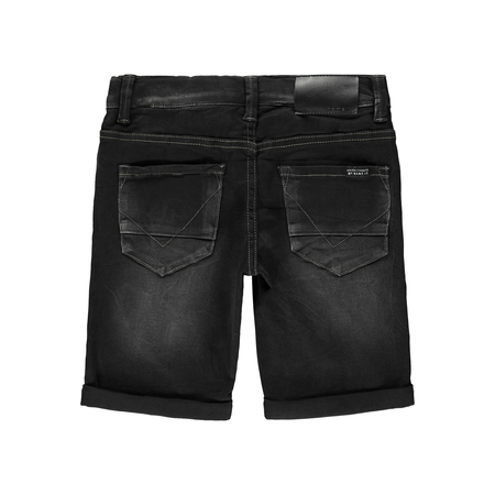 Name It boys denim shorts short in 5-pocket style Black Denim-140