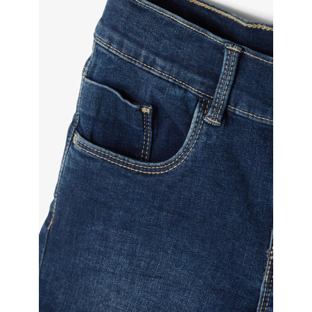 Name It Mdchen Jeans Shorts aus Bio-Baumwolle Dark Blue Denim 128