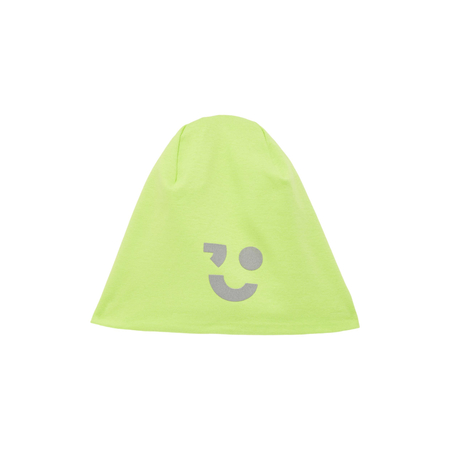 Name It childrens cap with print in organic cotton Acid Lime 54/55
