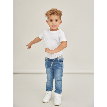 Name It boys baggy jeans trousers with drawstring waist