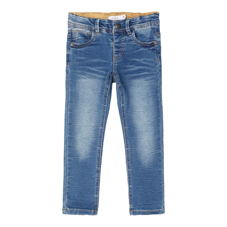 Name It Boys X-Slim Fit Stretch Jeans Trousers Medium Blue Denim 80