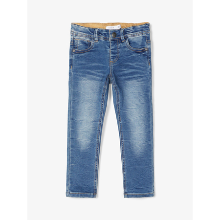 Name It Jungen X-Slim Fit Stretch-Jeans-Hose Medium Blue Denim 80