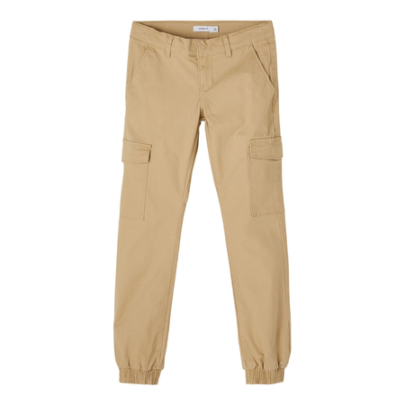 Name It girls twill trousers long in organic cotton