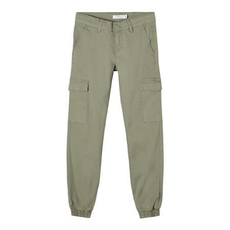 Name It girls twill trousers long in organic cotton