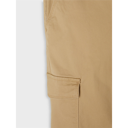 Name It girls twill trousers long in organic cotton Incense-122
