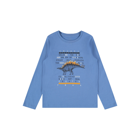 Name It boys longsleeve with graphic print Blue Yonder 158-164