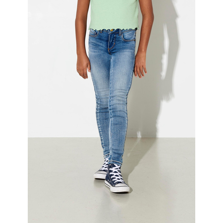Kids Only Mdchen Skinny Fit Jeans im 5-Pocket-Style Medium Blue Denim 164