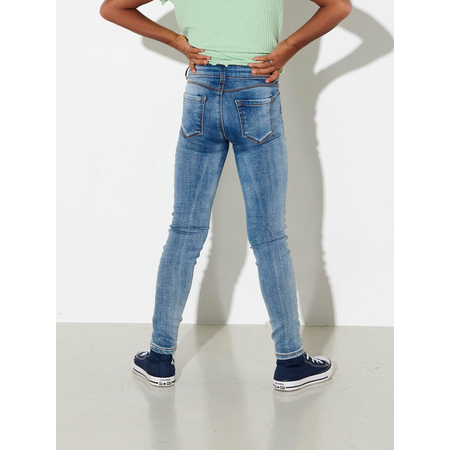Kids Only Mdchen Skinny Fit Jeans im 5-Pocket-Style Medium Blue Denim 164