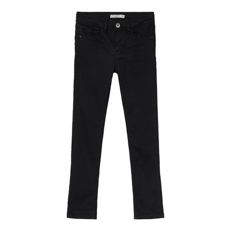 Name It boys classic twill trousers organic cotton Black 158
