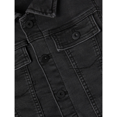 Name It jeans jacket for boys Black Denim 146
