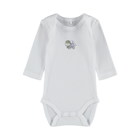 Name It unisex baby 3-pack bodysuits organic cotton Loden Green 56