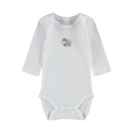 Name It unisex baby 3-pack bodysuits organic cotton Loden Green 68
