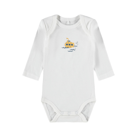 Name It unisex baby bodysuits in a set made from organic cotton