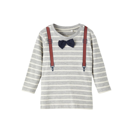 Name It baby jumper with print in organic cotton