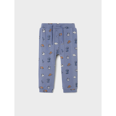 Name It Baby Sweat Pants with Animal Allover Print Wild Wind 80