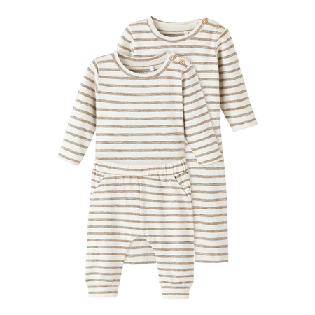 Name It unisex baby 3-piece set made from organic cotton Tigers Eye 86