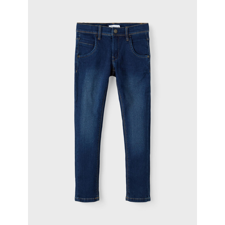 Name It Jeans fr Jungs Stretch-Denim Slim Fit Dark Blue Denim-164