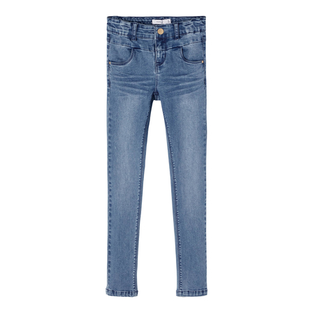 Name It Girls POLLY Jeans Denim Skinny Fit Medium Blue Denim 164