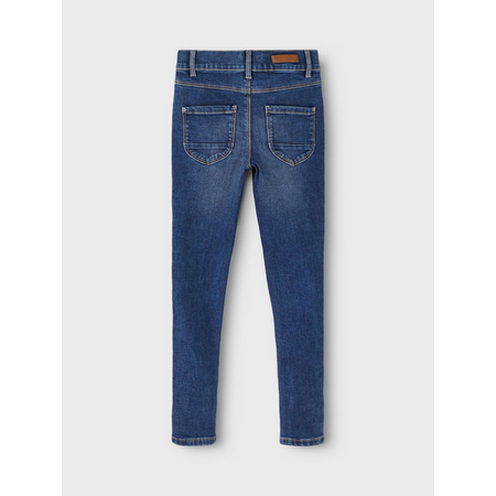 Name It skinny fit denim jeans for girls Dark Blue Denim 164