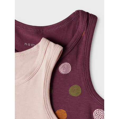 Name It set of 2 girls vests in organic cotton