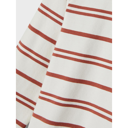 Name It striped basic longsleeve for boys White Alyssum 92
