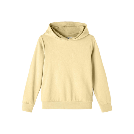 Name It Mdchen Kapuzen Sweater aus Bio-Baumwolle Grey Melange 116