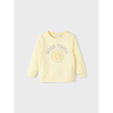 Name It girls jumper with print Double Cream 86