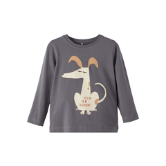 Name It boys longsleeve con stampa in cotone organico