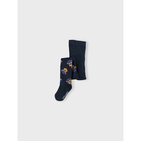 Name It boys tights with all-over print Dark Sapphire 80-86
