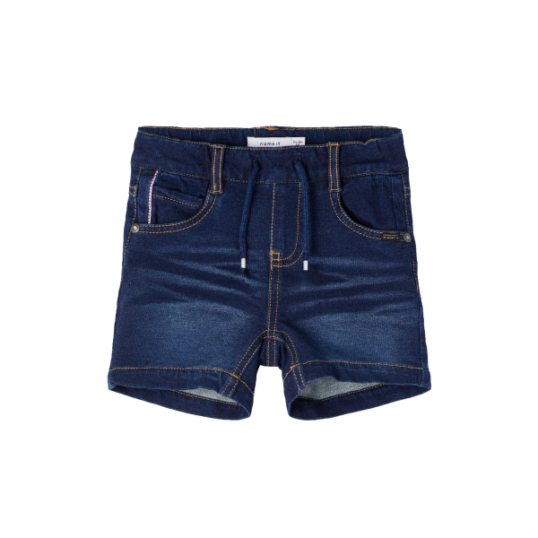 Name It Jungen Jeans-Shorts kurz mit Tapedetails